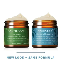 Antipodes Kasvojenhoito<Harmony Hyaluronic Manuka Honey Night Cream yövoide 60 ml