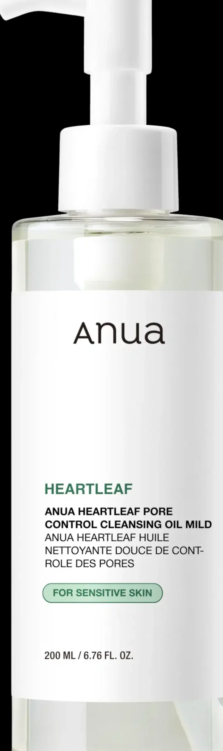 Anua Korealainen Ihonhoito|Kasvojenhoito<heartleaf pore cleansing oil 200ml