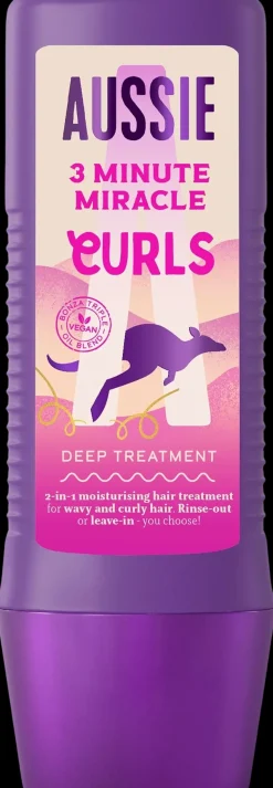 Aussie Hiustenhoito<3 Minute Miracle Curls Tehohoito 225ml
