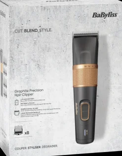 BaByliss Hiusten Muotoilulaitteet<hiustenleikkuukone Graphite Precision