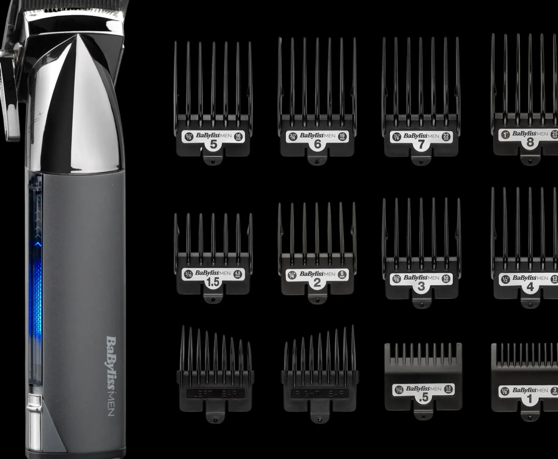 BaByliss Hiusten Muotoilulaitteet<hiustenleikkuukone Super X Metal Chrome