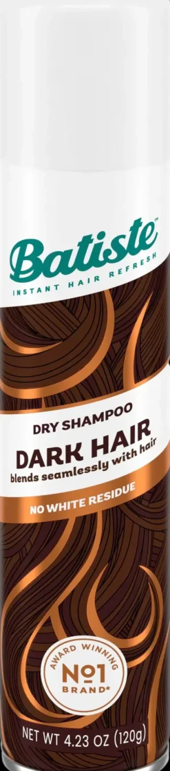 Batiste Hiusten Muotoilutuotteet<Colour Dry Shampoo Dark Hair kuivashampoo 200ml