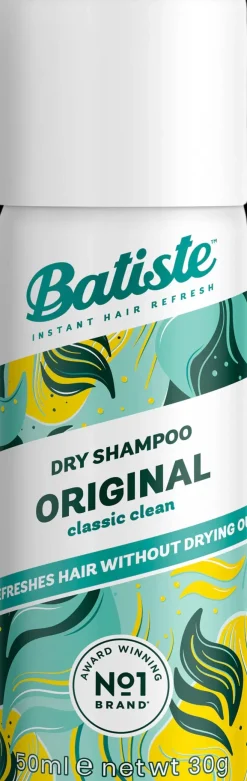 Batiste Matkakokoiset Tuotteet|Hiusten Muotoilutuotteet<Original Mini Kuivashampoo 50ml