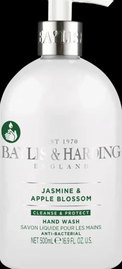 Baylis u0026 Harding Käsienhoito<Baylis & Harding Jasmine & Apple Blossom Anti Bacterial käsisaippua 500ml
