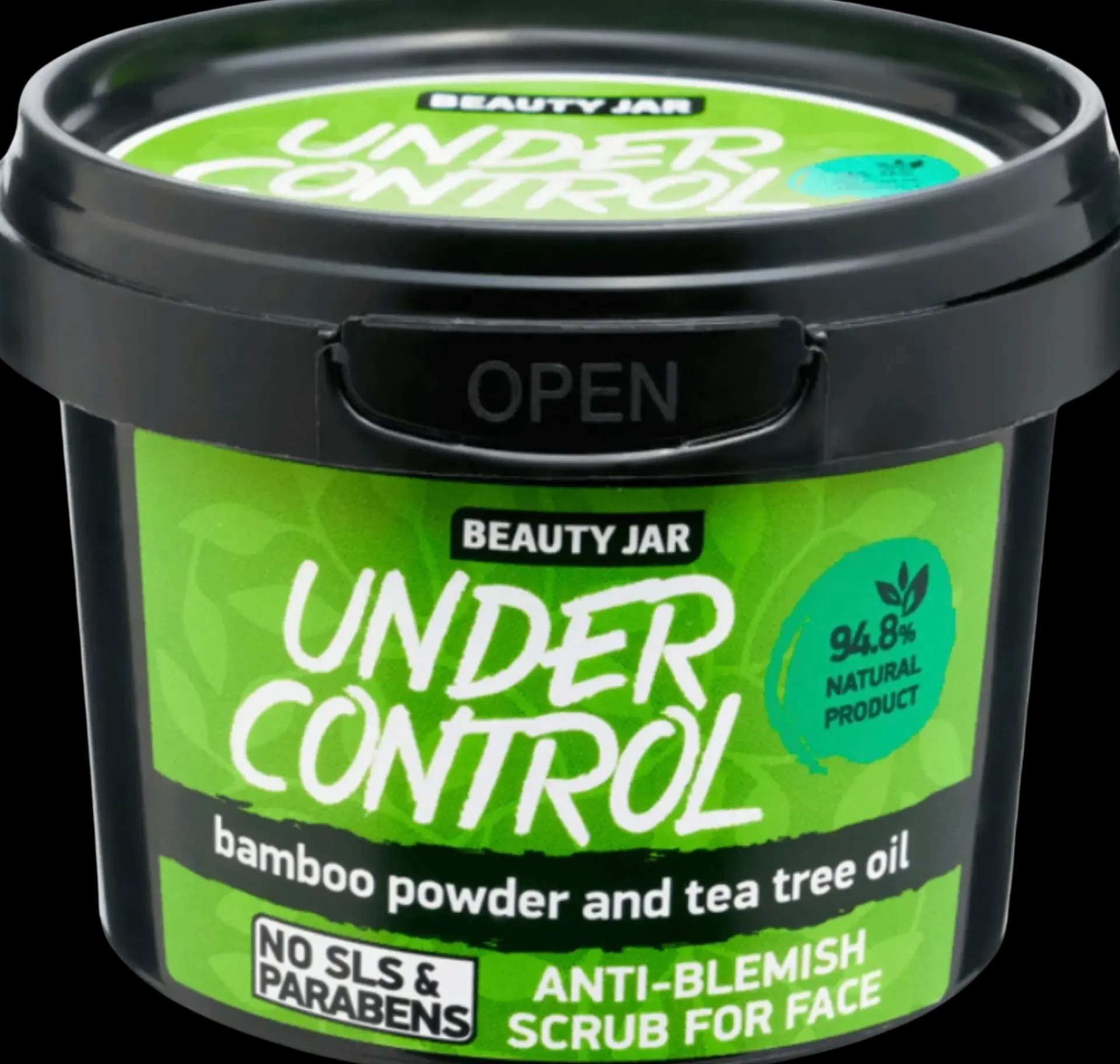 Beauty Jar Kasvojenhoito<Under Control Anti-Blemish Face Scrub kasvokuorinta 120 g