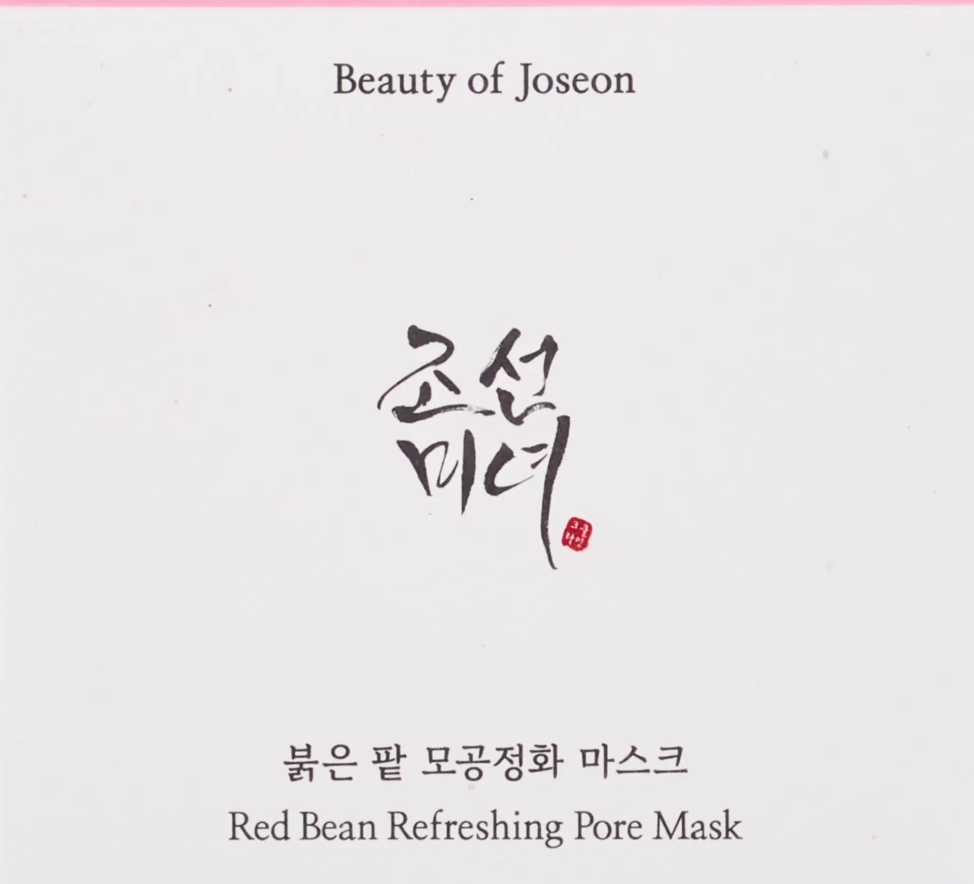 Beauty of Joseon Korealainen Ihonhoito|Kasvojenhoito<Red Bean Refreshing Pore Mask 140ml