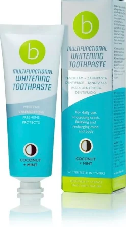 Beconfident Suuhygienia|Suuhygienia<hammastahna Kookos Minttu 75ml