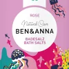 Ben u0026 Anna Vartalonhoito<Ben & Anna Bath Salt Kylpysuola Rose 300g