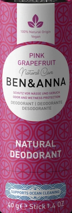 Ben u0026 Anna Vartalonhoito<Ben & Anna Deodorantti Pink Grapefruit 40 g