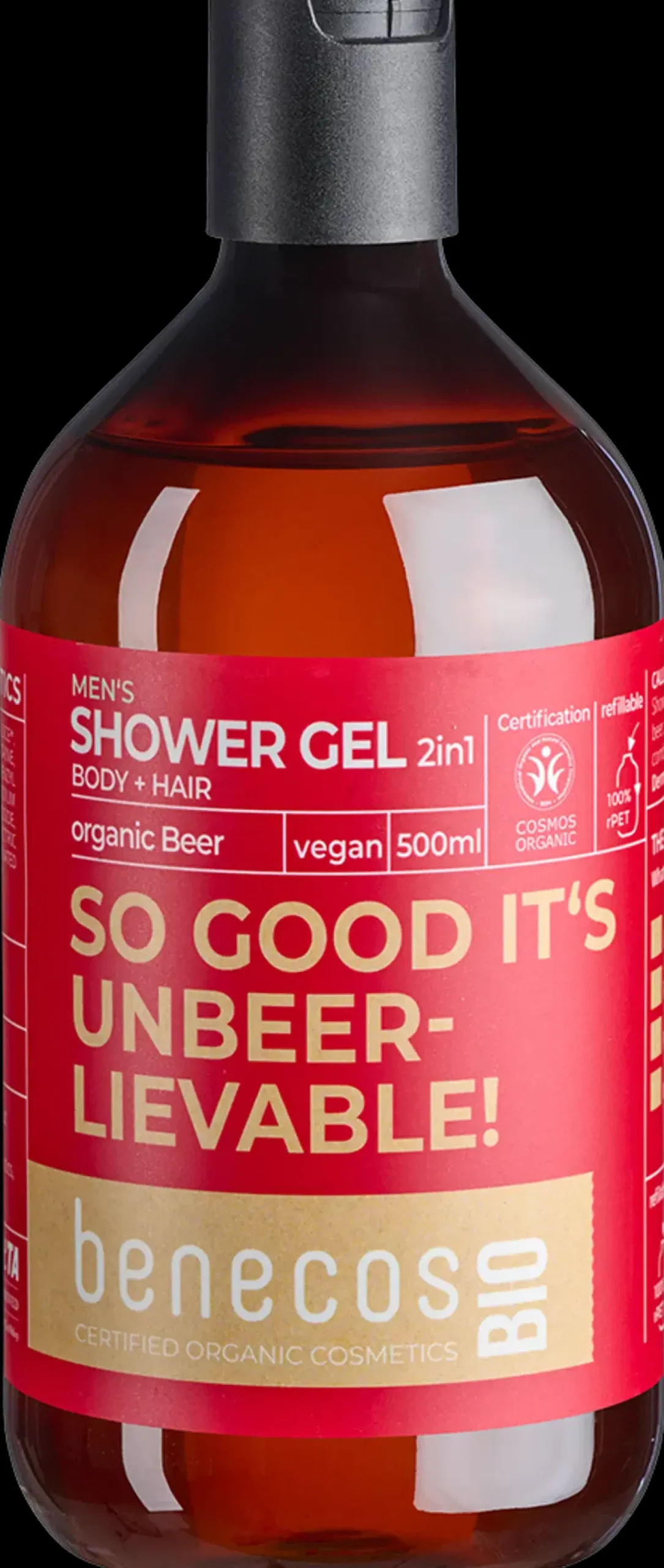 Benecos Ihonhoito|Vartalonhoito<BIO luomu vehnäolut suihkugeeli 2in1 500 ml