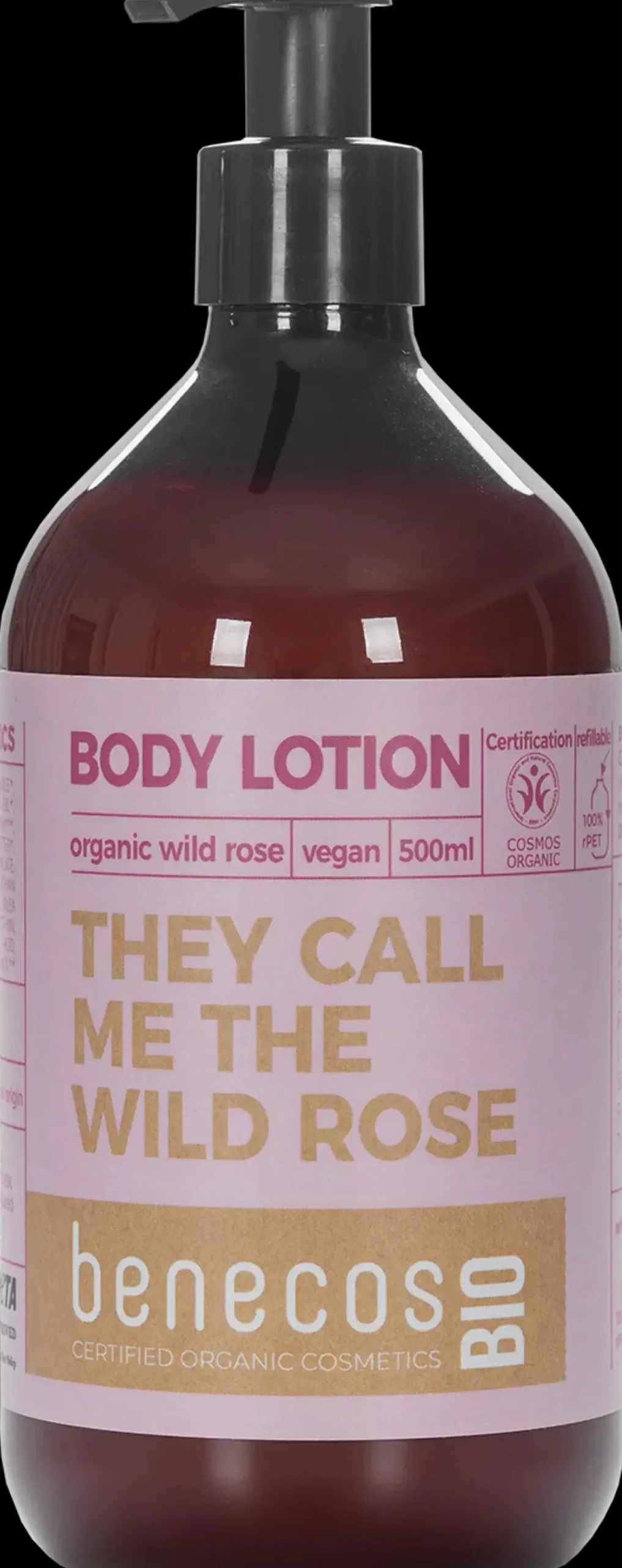 Benecos Ihonhoito|Vartalonhoito<BIO luomu villiruusu vartalovoide 500 ml