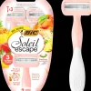 BiC Karvanpoisto<Soleil Escape 3 Peach & Pineapple-varsiterä