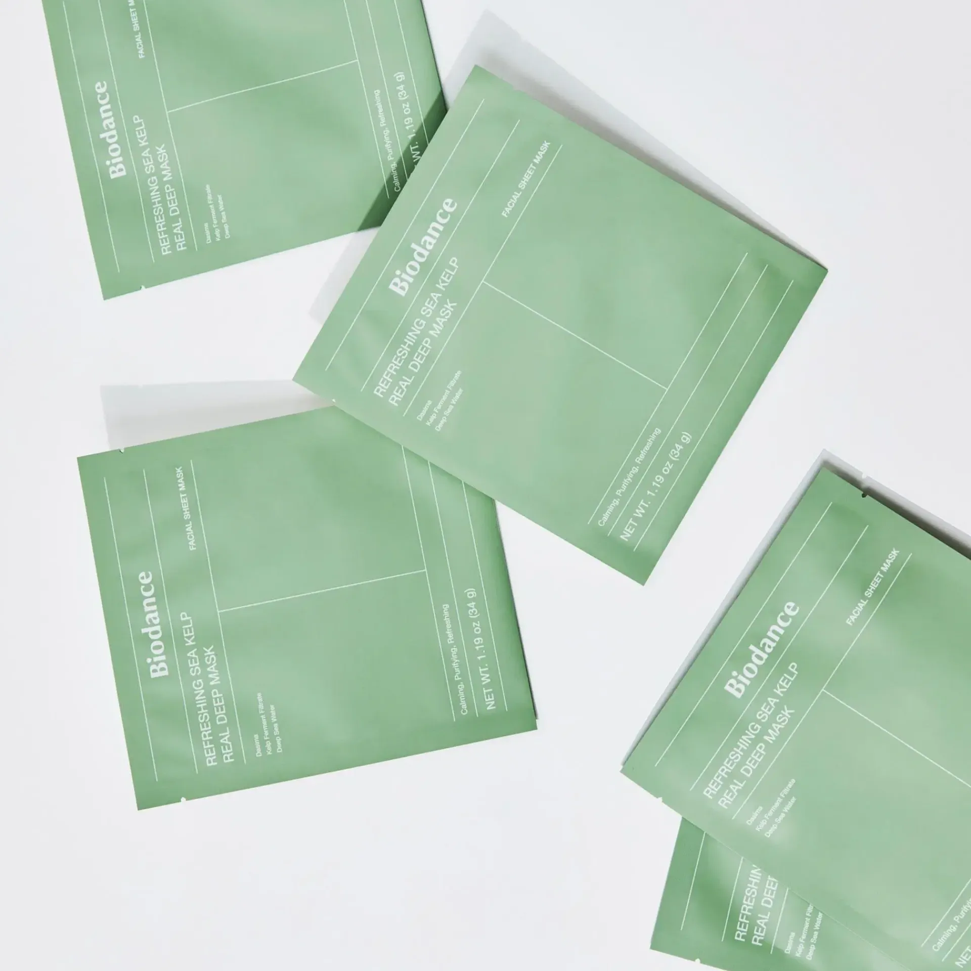 Biodance Korealainen Ihonhoito<Refreshing Sea Kelp Real Deep Mask kasvonaamio