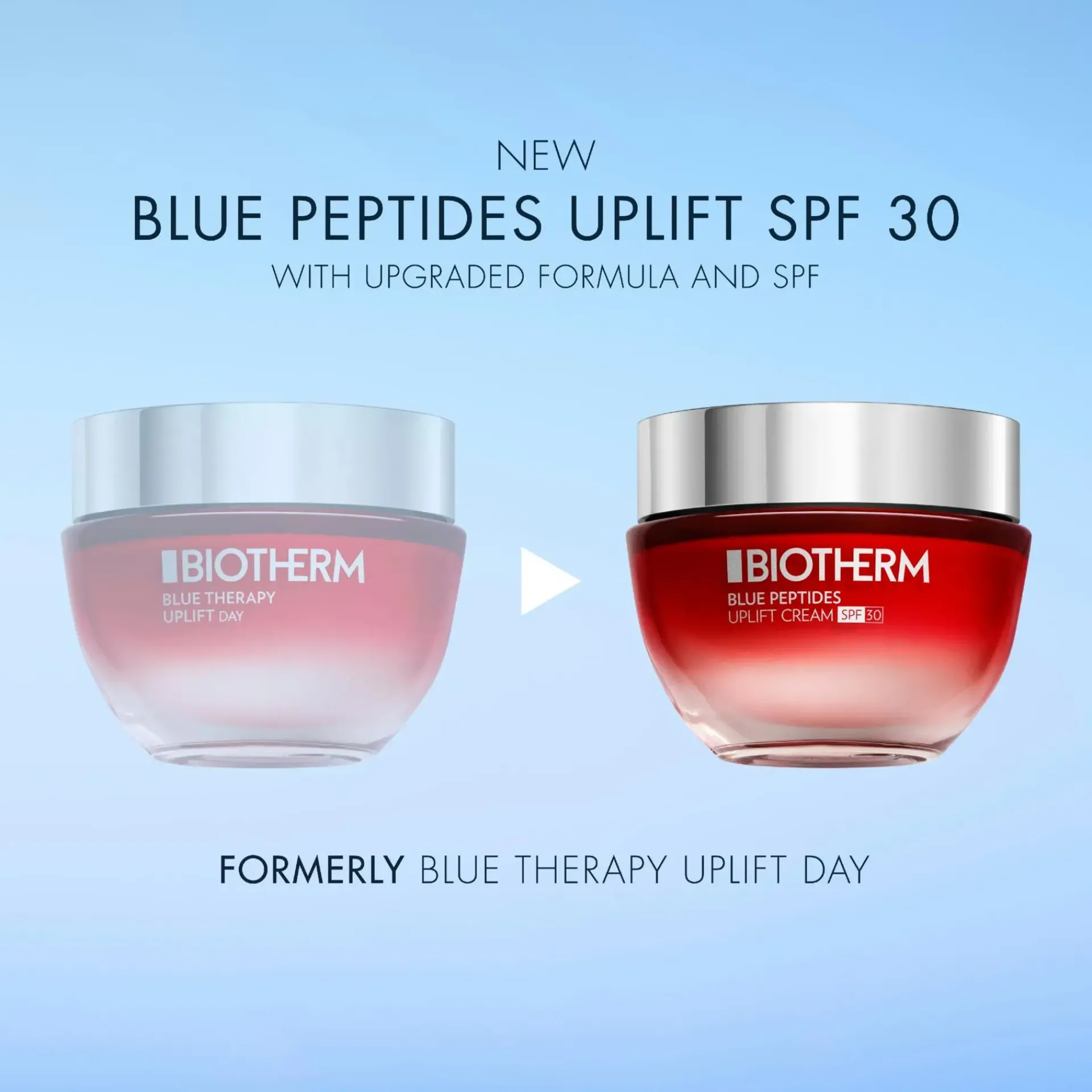 Biotherm Kasvojenhoito<Blue Peptides Uplift Moisturizing Cream SPF30 päivävoide 50 ml