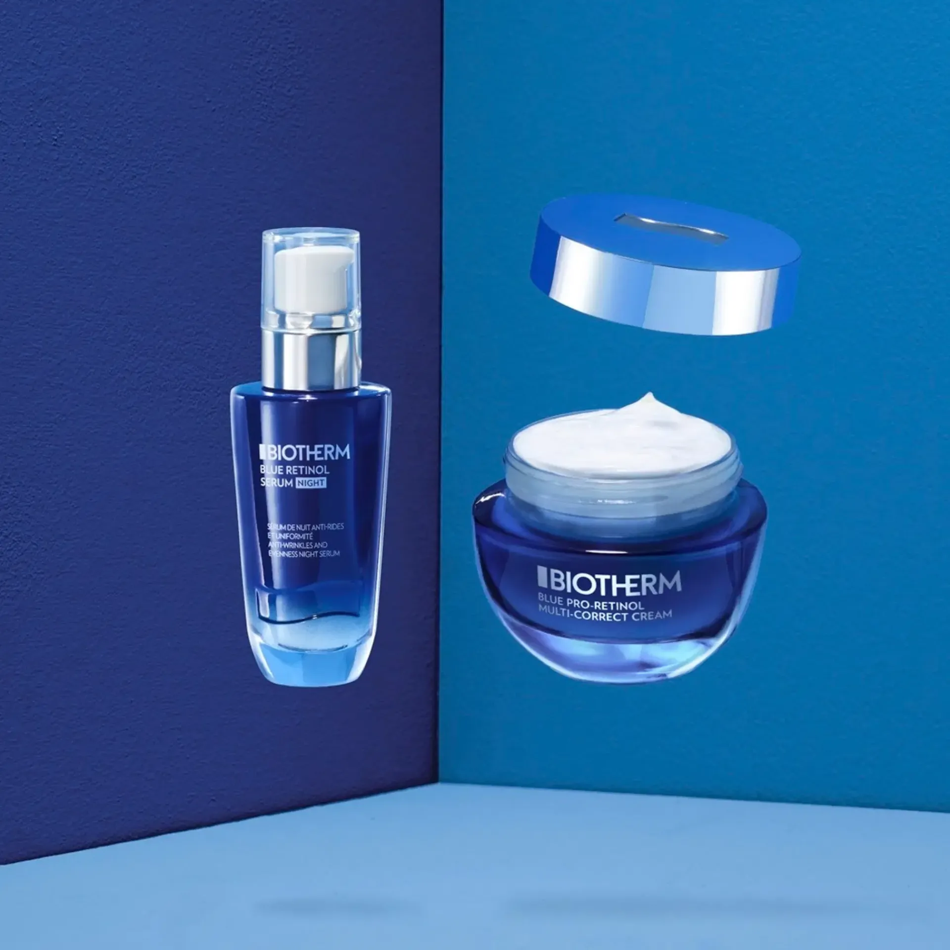 Biotherm Ihonhoidon Tehoaineet|Kasvojenhoito<Blue Pro-Retinol Moisturizing Cream päivävoide 50 ml