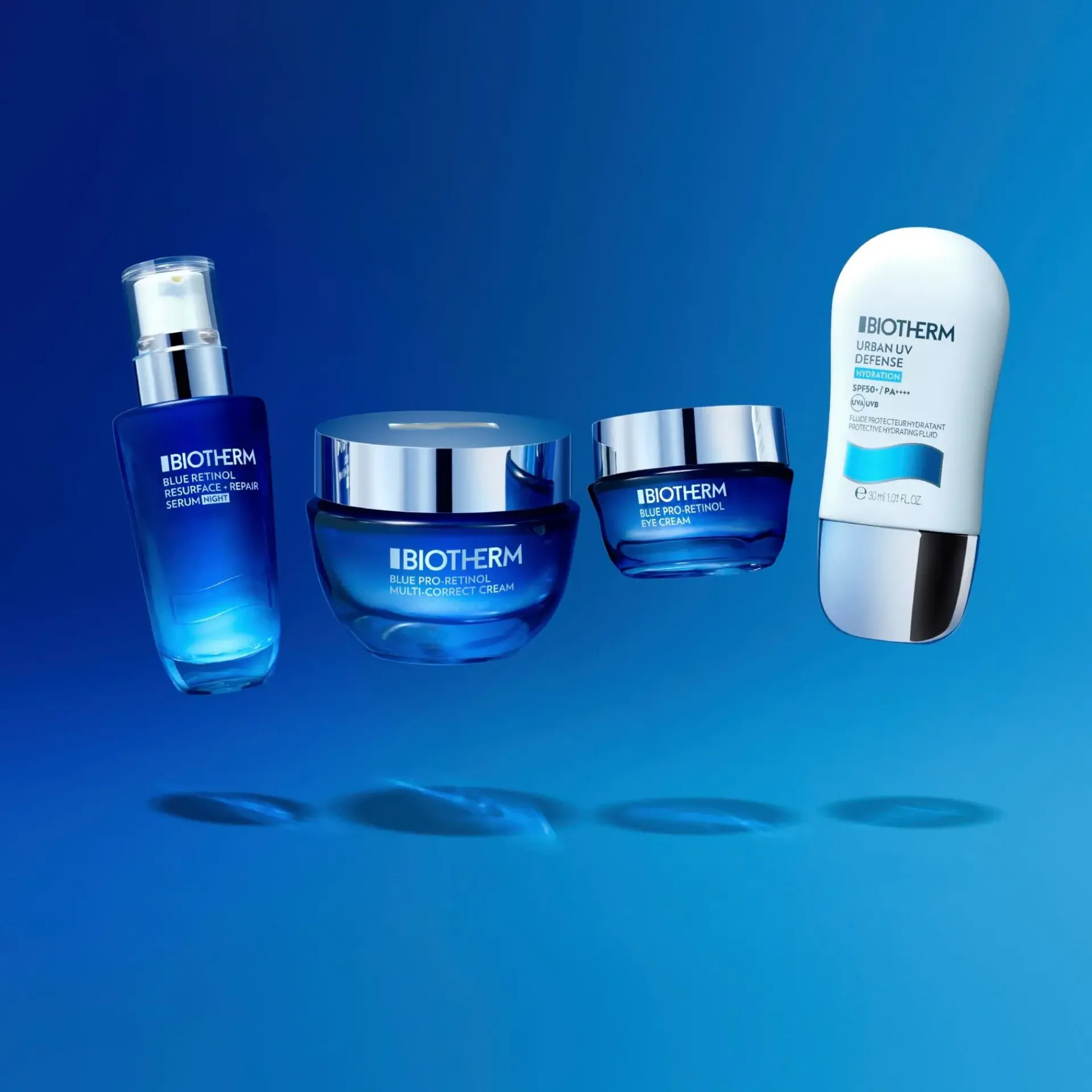 Biotherm Ihonhoidon Tehoaineet|Kasvojenhoito<Blue Pro-Retinol Moisturizing Eye Cream silmänympärysvoide 15 ml