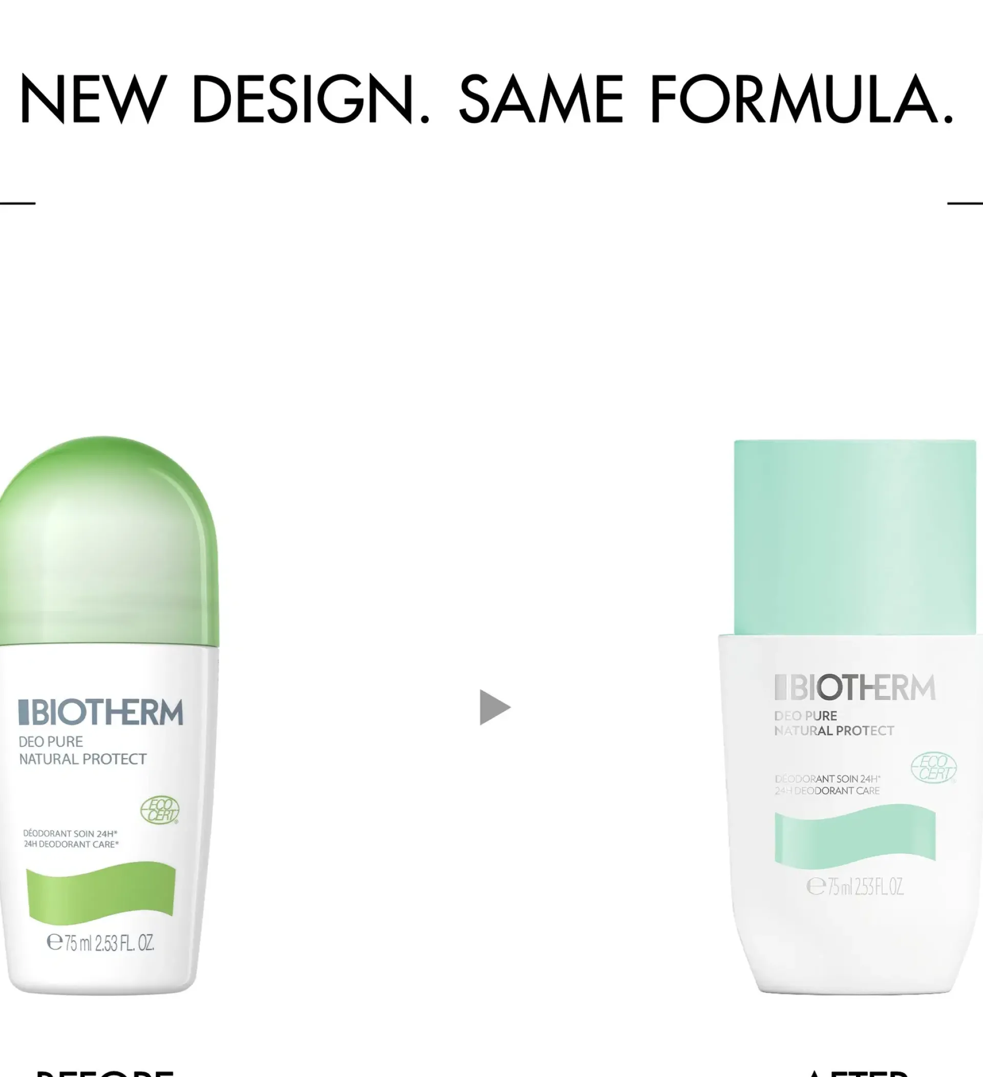Biotherm Vartalonhoito<Deo Pure Natural Protect deodorantti 75 ml