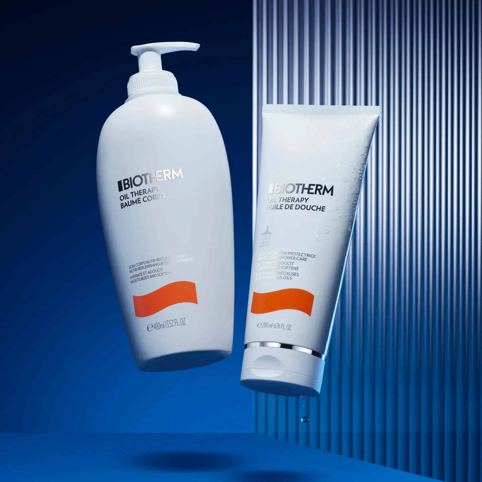 Biotherm Vartalonhoito<Oil Therapy Baume Corps Moisturizing Shower Gel suihkuöljy 200 ml