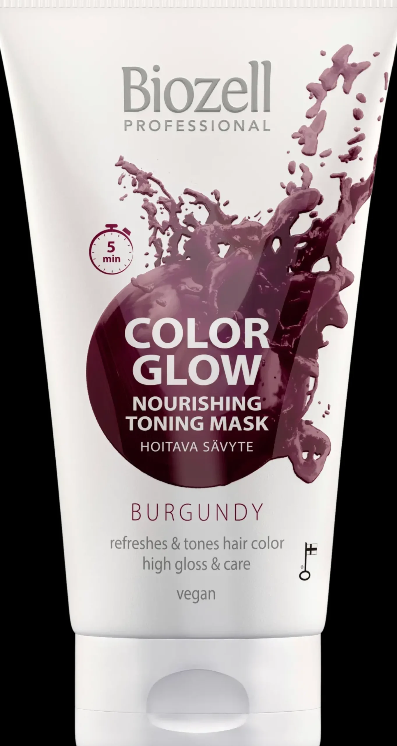 Biozell Hiusvärit<Color Glow Hoitava sävytenaamio Burgundy 150ml