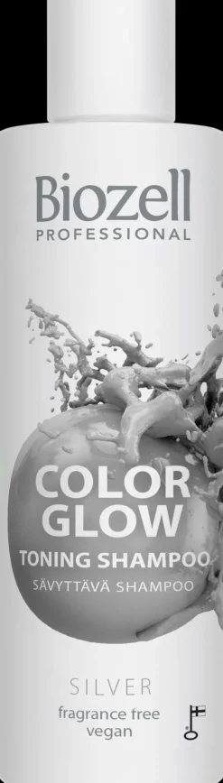 Biozell Hiusvärit<Color Tech Sävyttävä shampoo 200ml Silver