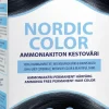 Biozell Hiusvärit<Professional Nordic Color ammoniakiton kestoväri Midnight Black 2.0 2x60ml