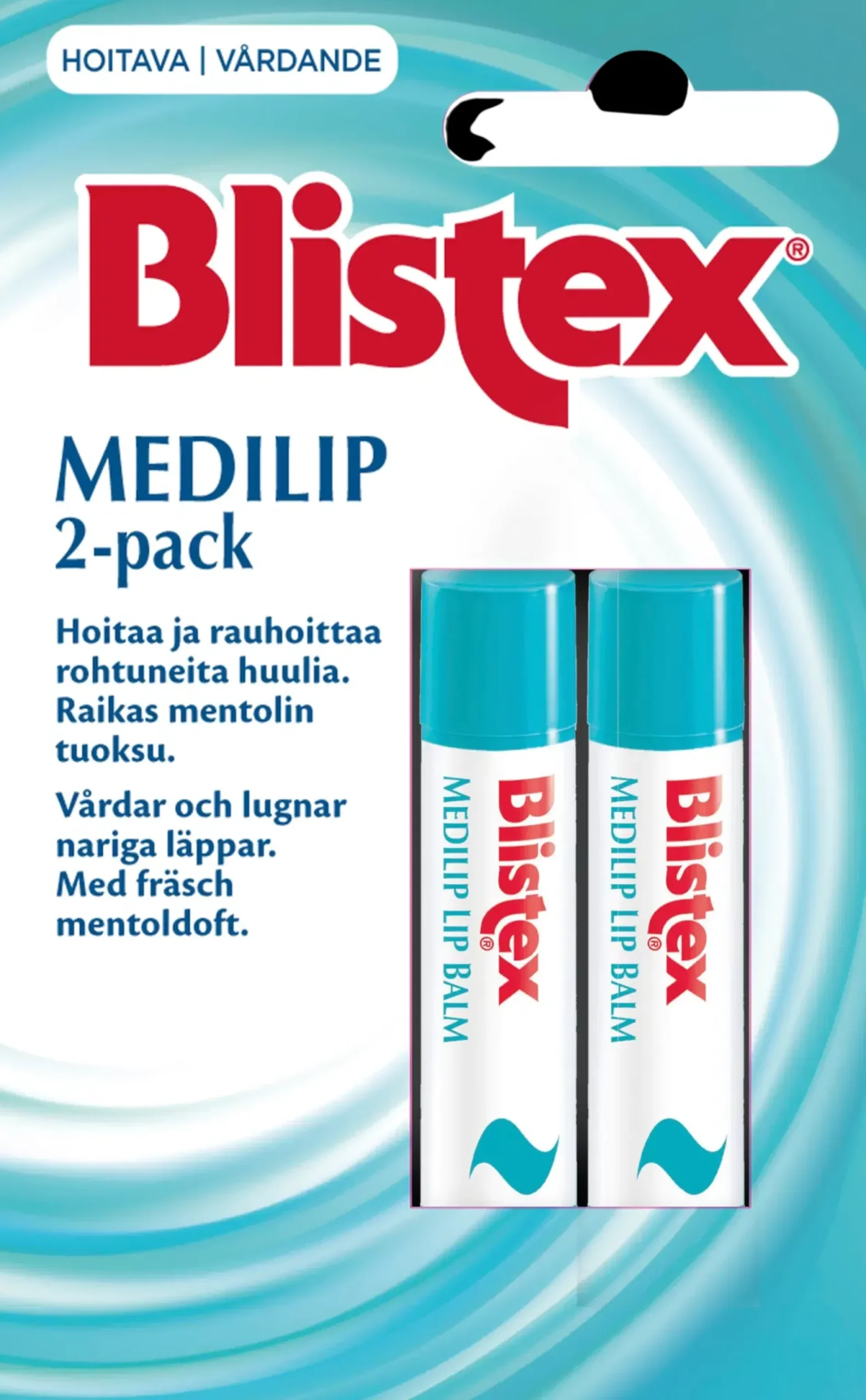 Blistex Kasvojenhoito<Medilip huulivoide 2x4,25g