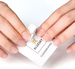 Bluesky Kynsimeikit Ja Kynsienhoito<Cleanser Wipes geelilakkauksen puhdistuslaput 100 kpl