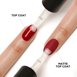 Bluesky Kynsimeikit Ja Kynsienhoito<No-wipe Matte Top Coat UV/LED kovetteinen matta geelipäällyslakka 10 ml