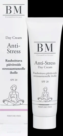 BM CosmeCeuticals Ihonhoidon Tehoaineet|Kasvojenhoito<BM anti-stress päivävoide 50 ml