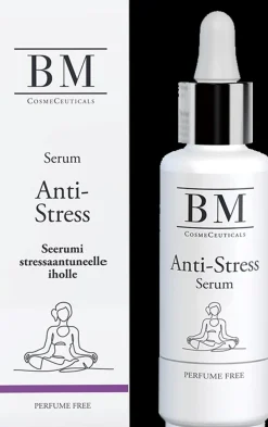 BM CosmeCeuticals Ihonhoidon Tehoaineet|Kasvojenhoito<BM anti-stress seerumi 30 ml