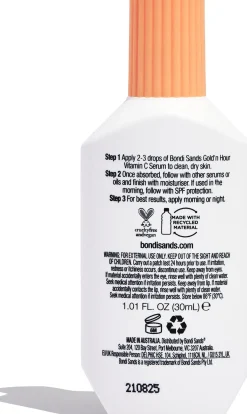 Bondi Sands Ihonhoidon Tehoaineet|Kasvojenhoito<Gold'n Hour - booster Vitamin C -seerumi 30 ml
