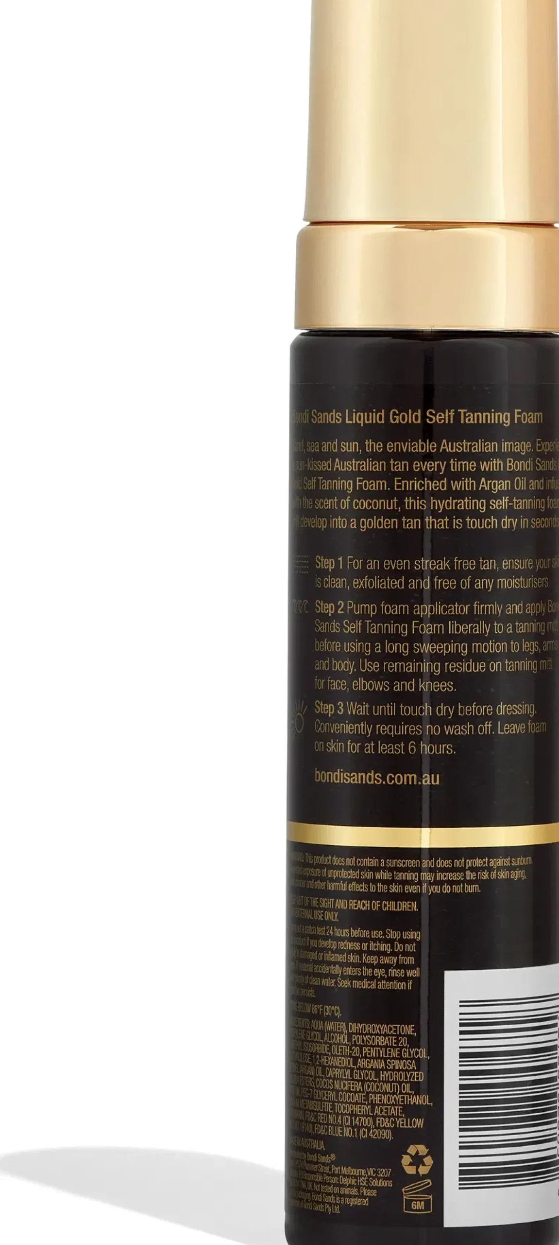 Bondi Sands Aurinkotuotteet<Liquid Gold Foam 200 ml
