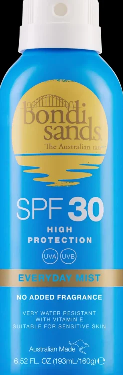 Bondi Sands Aurinkotuotteet<SPF30 Everday Aerosol Mist Spray 193 ml -aurinkosuoja