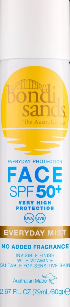 Bondi Sands Aurinkotuotteet<SPF50+ Everyday Face Mist aurinkosuojasuihke kasvoille 60 ml