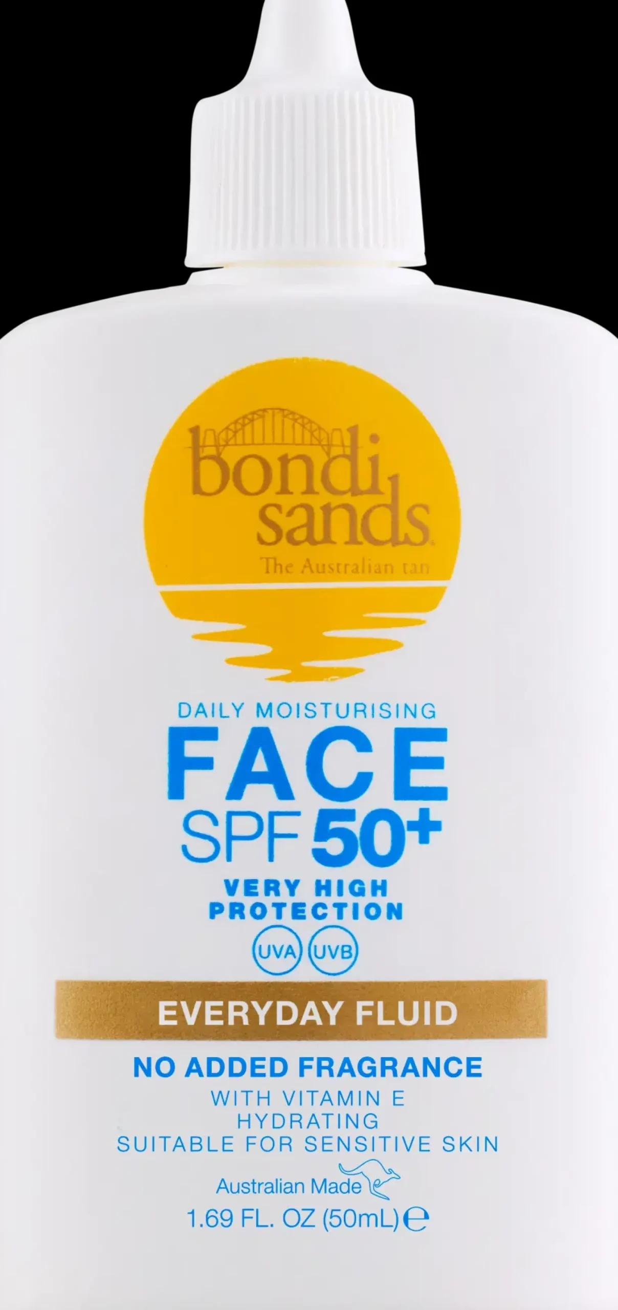 Bondi Sands Aurinkotuotteet<SPF50+ Everyday Face Fluid aurinkosuojavoide kasvoille 50 ml