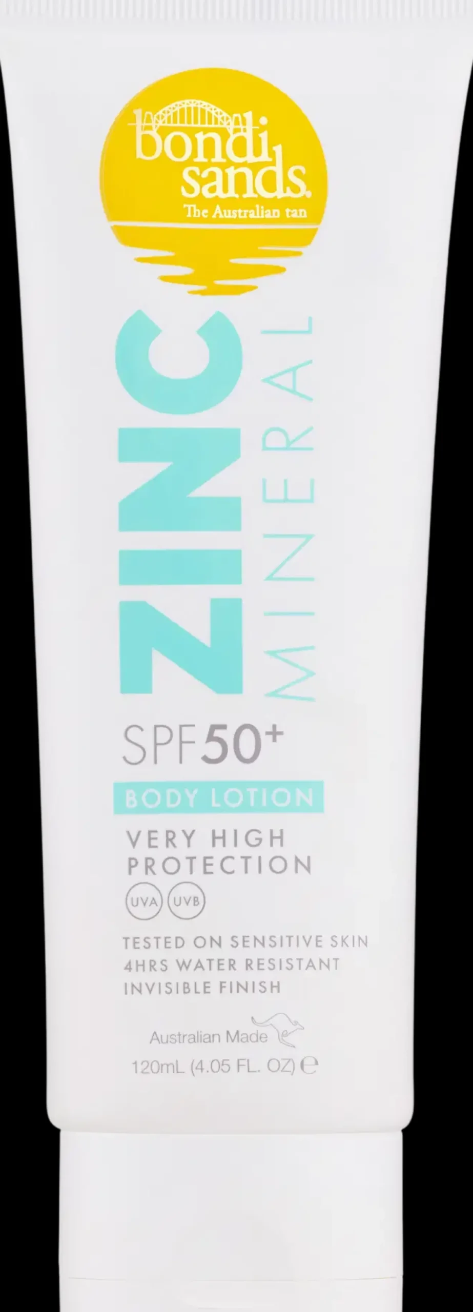 Bondi Sands Aurinkotuotteet<SPF50+ Mineral Body Lotion aurinkosuojavoide vartalolle 120 ml