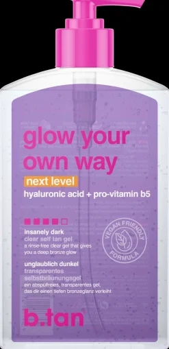 b.tan Aurinkotuotteet|Kylmägeelit Ja Hoitosalvat<Glow your own way next level itseruskettava geeli