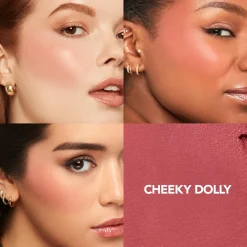 BUXOM Kasvomeikit<Plump Shot" Collagen Peptides Advance Plumping Blush voide-puuteriposkipuna 3,9 g