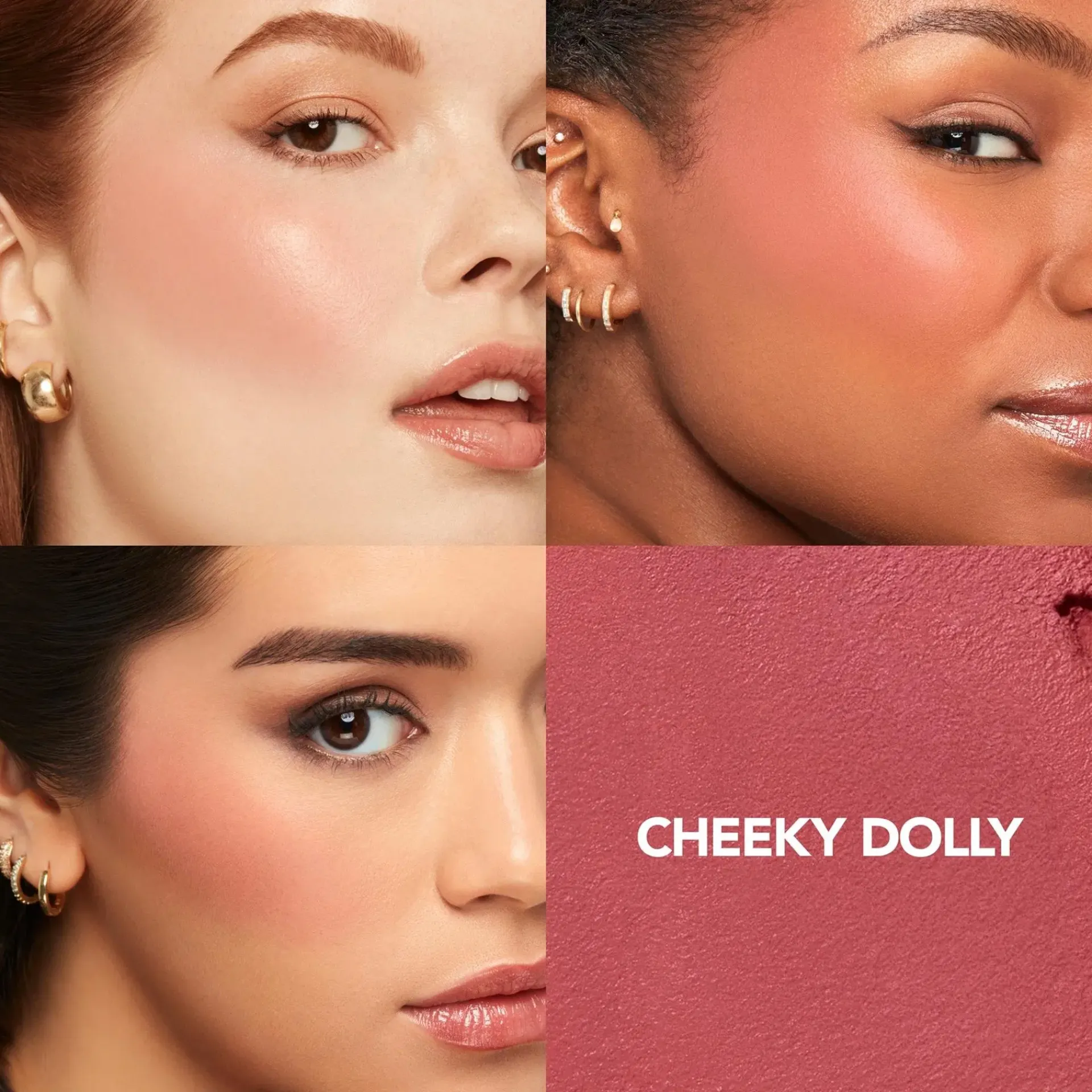 BUXOM Kasvomeikit<Plump Shot" Collagen Peptides Advance Plumping Blush voide-puuteriposkipuna 3,9 g