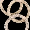 Cailap Hiustarvikkeet<Hiuslenkkisetti punottu beige 3 kpl