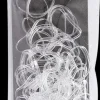 Cailap Hiustarvikkeet<Silikonihiuslenkki kirkas 60 kpl