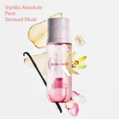 Calvin Klein tuoksut Vartalotuoksut|Nuorten Naisten Hajuvedet<Calvin Klein Hair & bodymist Nude Vanilla 236 ml hius- ja vartalotuoksu