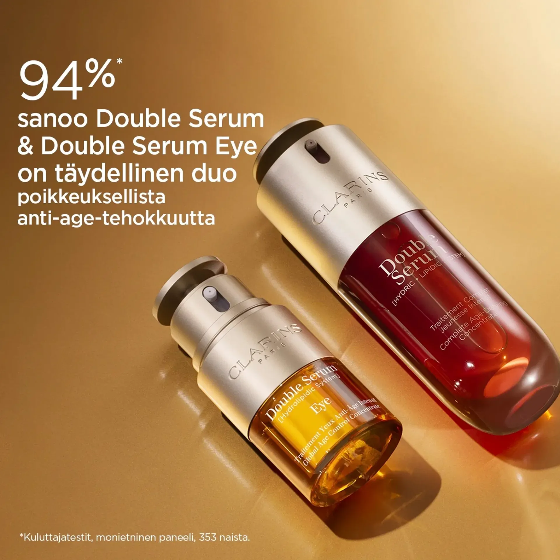 Clarins Kasvojenhoito<DOUBLE SERUM kaksiosainen seerumi 75 ml