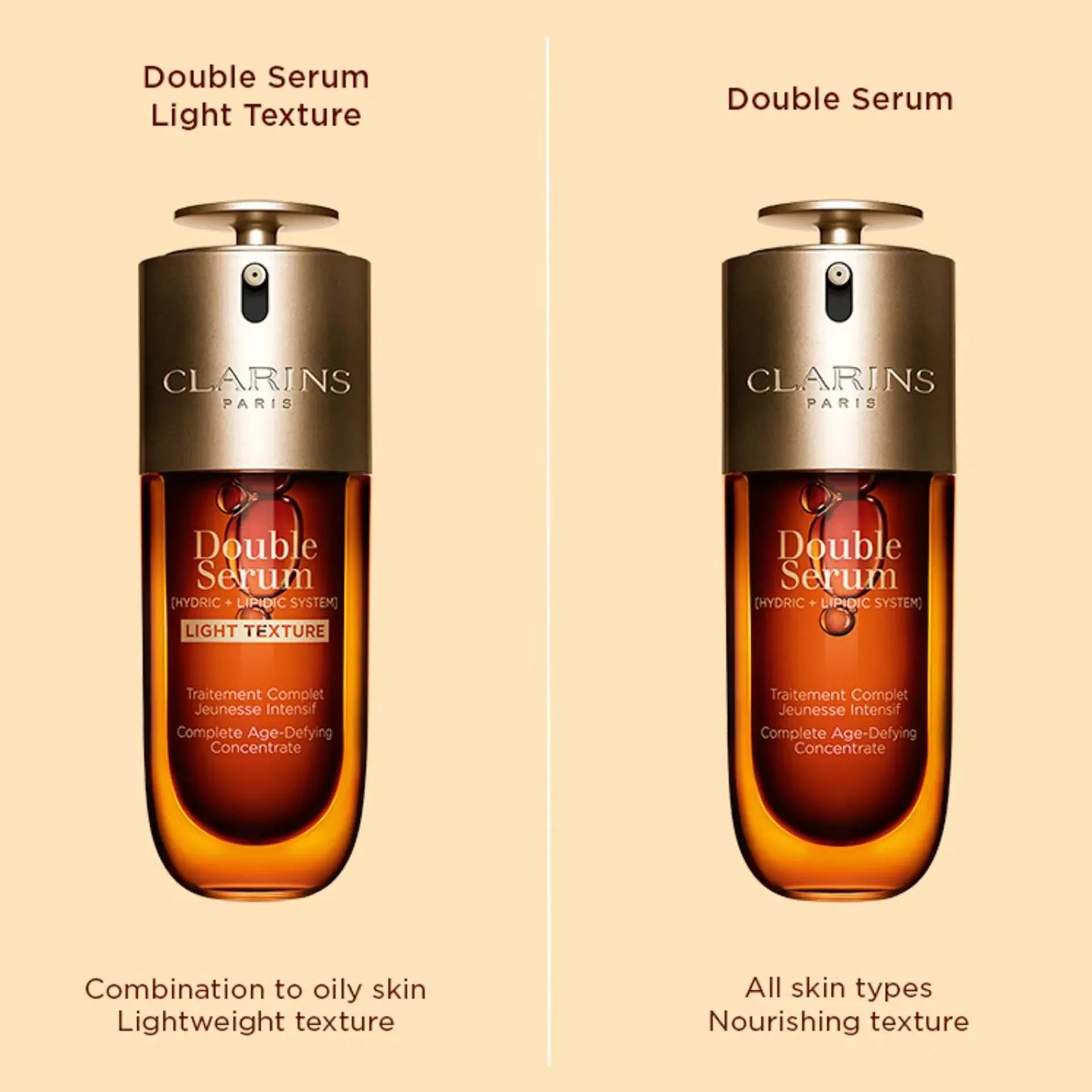 Clarins Kasvojenhoito<DOUBLE SERUM Light Texture seerumi 30ml