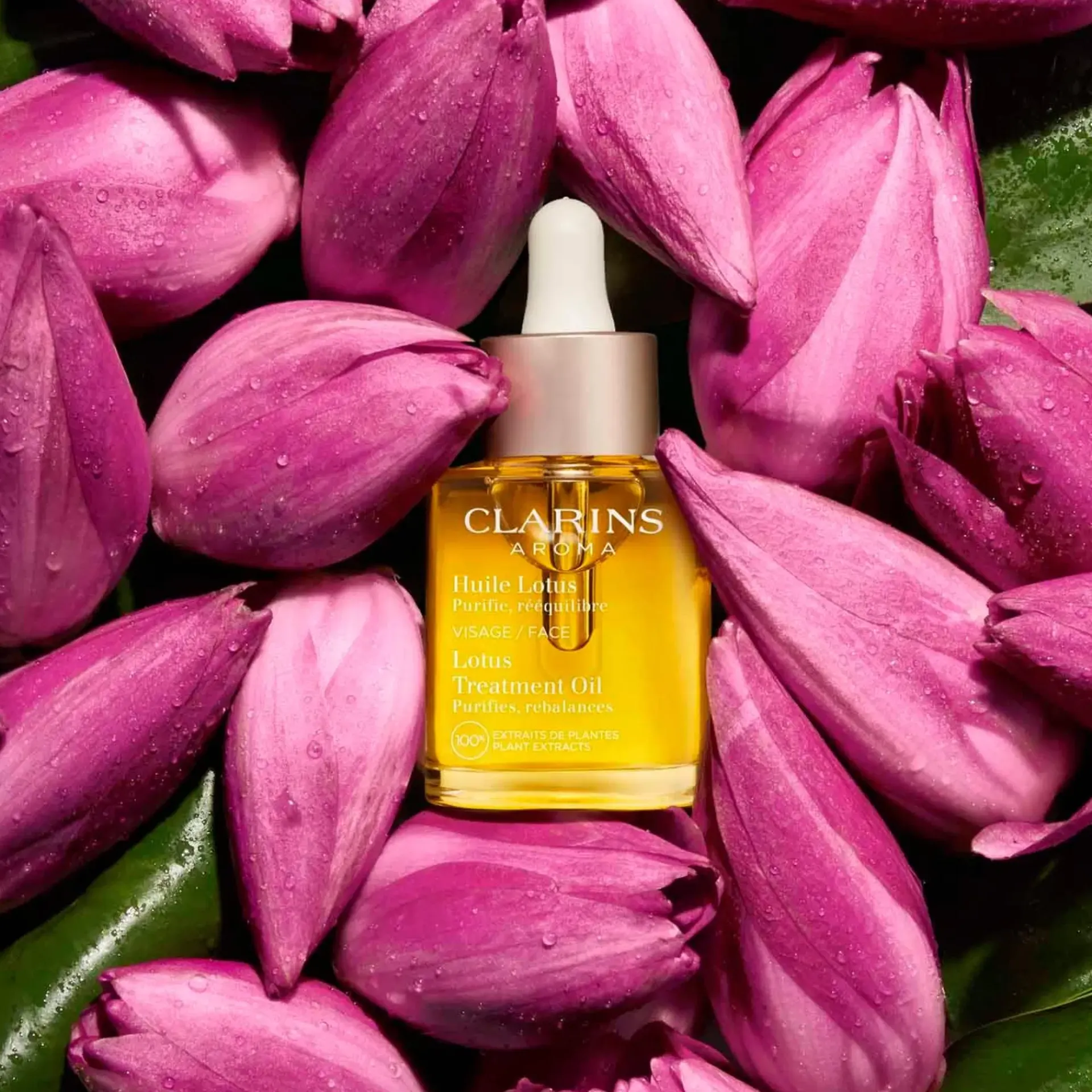 Clarins Kasvojenhoito<Lotus Face Treatment Oil kasvoöljy 30 ml