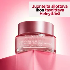 Clarins Ihonhoidon Tehoaineet|Kasvojenhoito<Multi-Active [NIACINAMIDE + SEA HOLLY EXTRACT] Day Cream SPF 15 päivävoide 50 ml