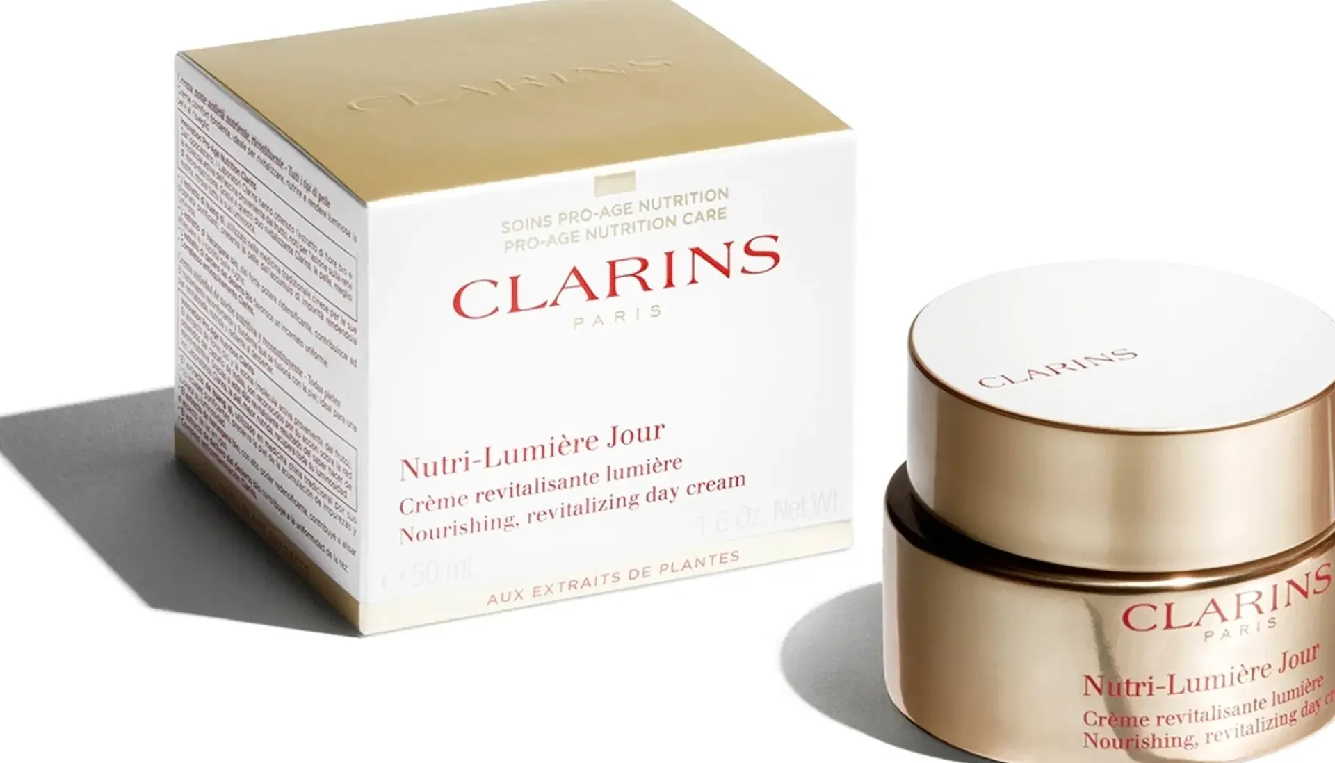 Clarins Kasvojenhoito<Nutri-Lumière Day Cream päivävoide 50 ml
