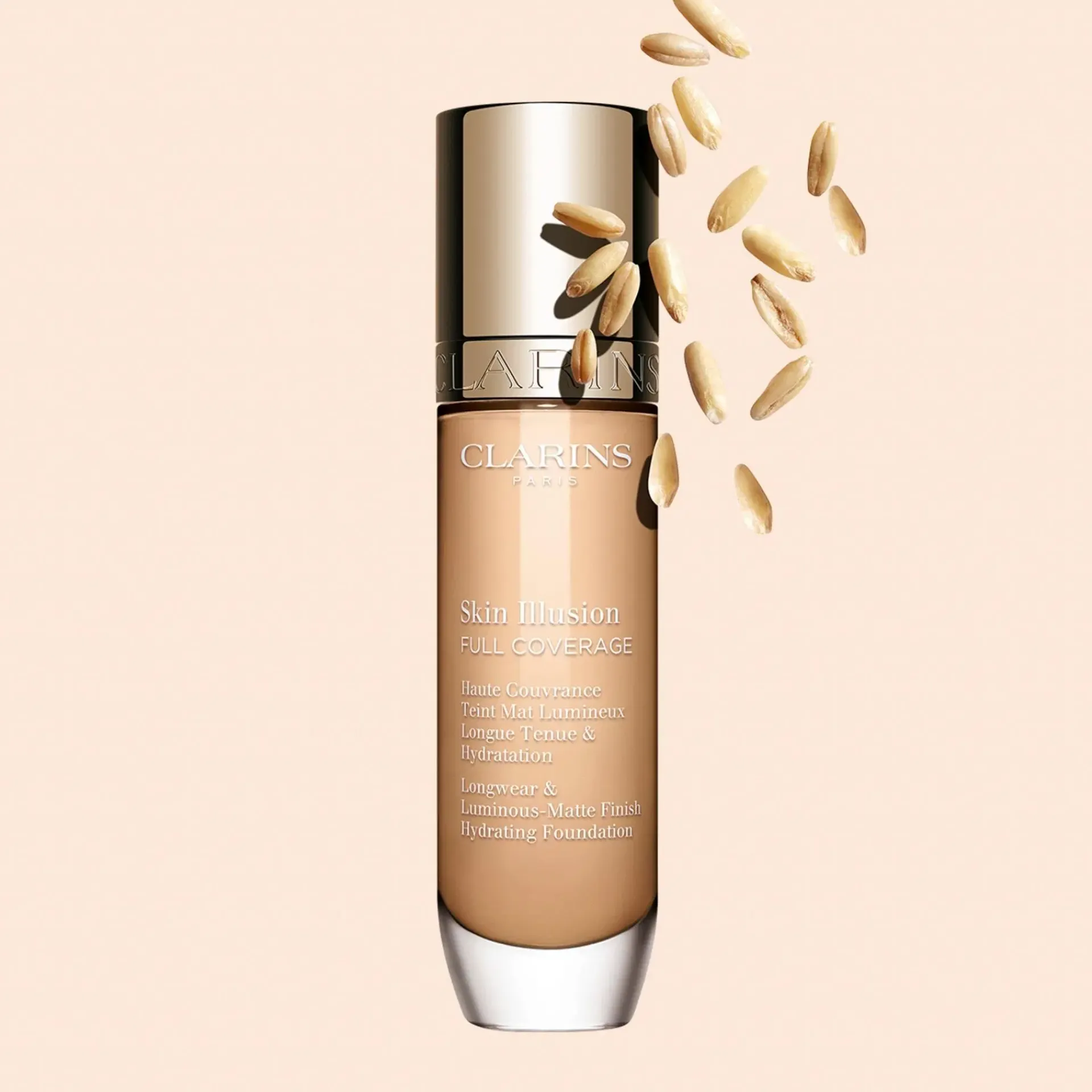 Clarins Kasvomeikit<Skin Illusion Full Coverage Foundation meikkivoide 30 ml