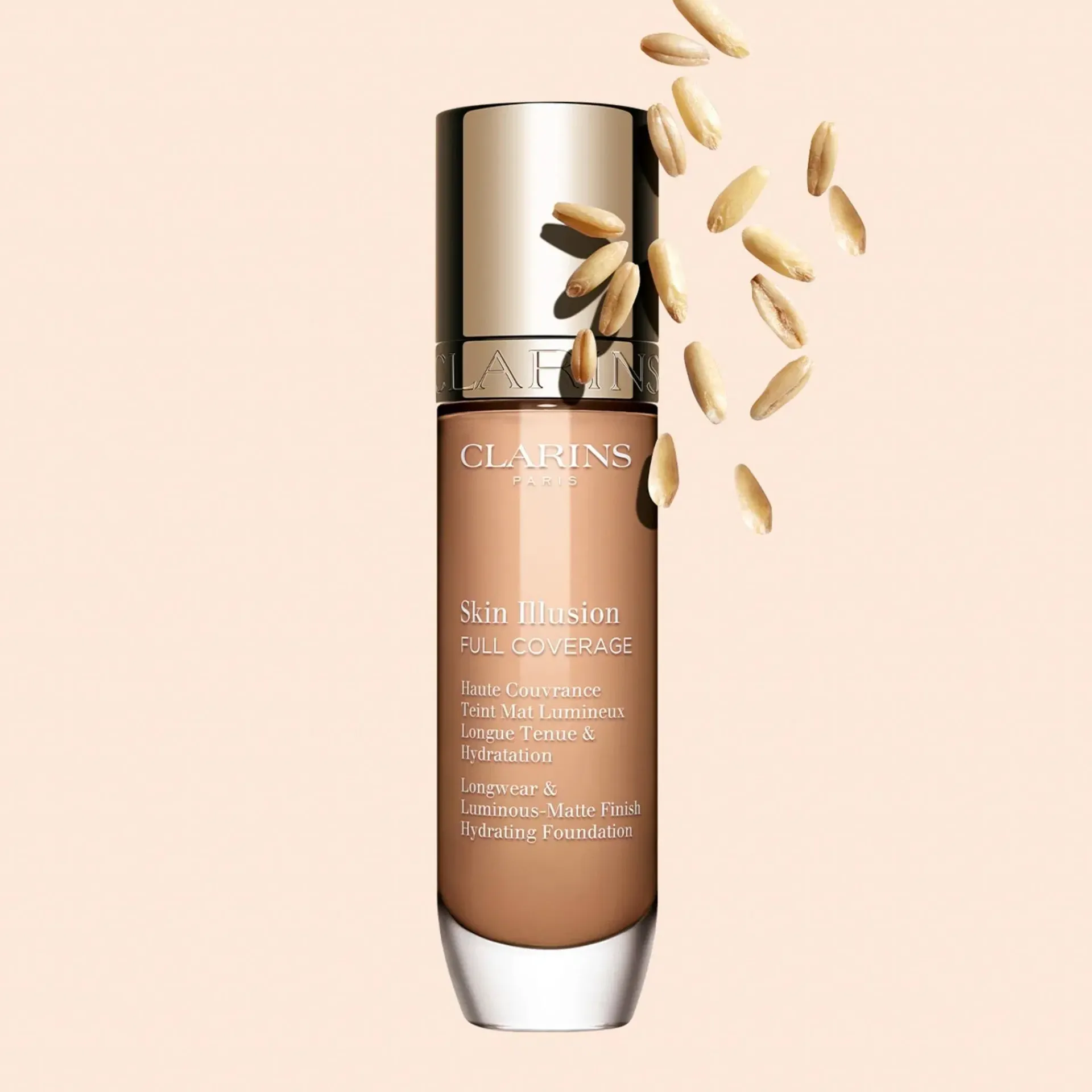 Clarins Kasvomeikit<Skin Illusion Full Coverage Foundation meikkivoide 30 ml