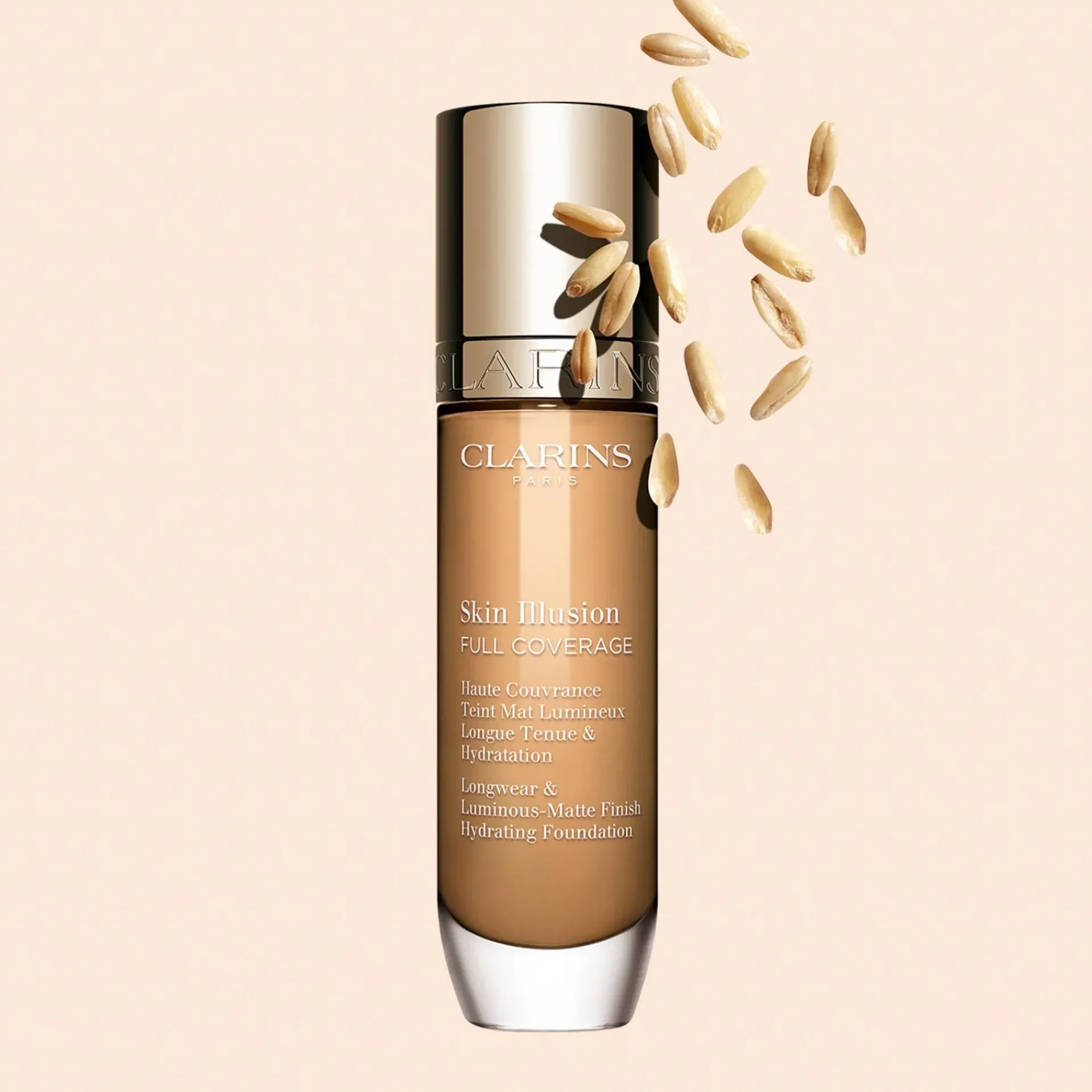 Clarins Kasvomeikit<Skin Illusion Full Coverage Foundation meikkivoide 30 ml